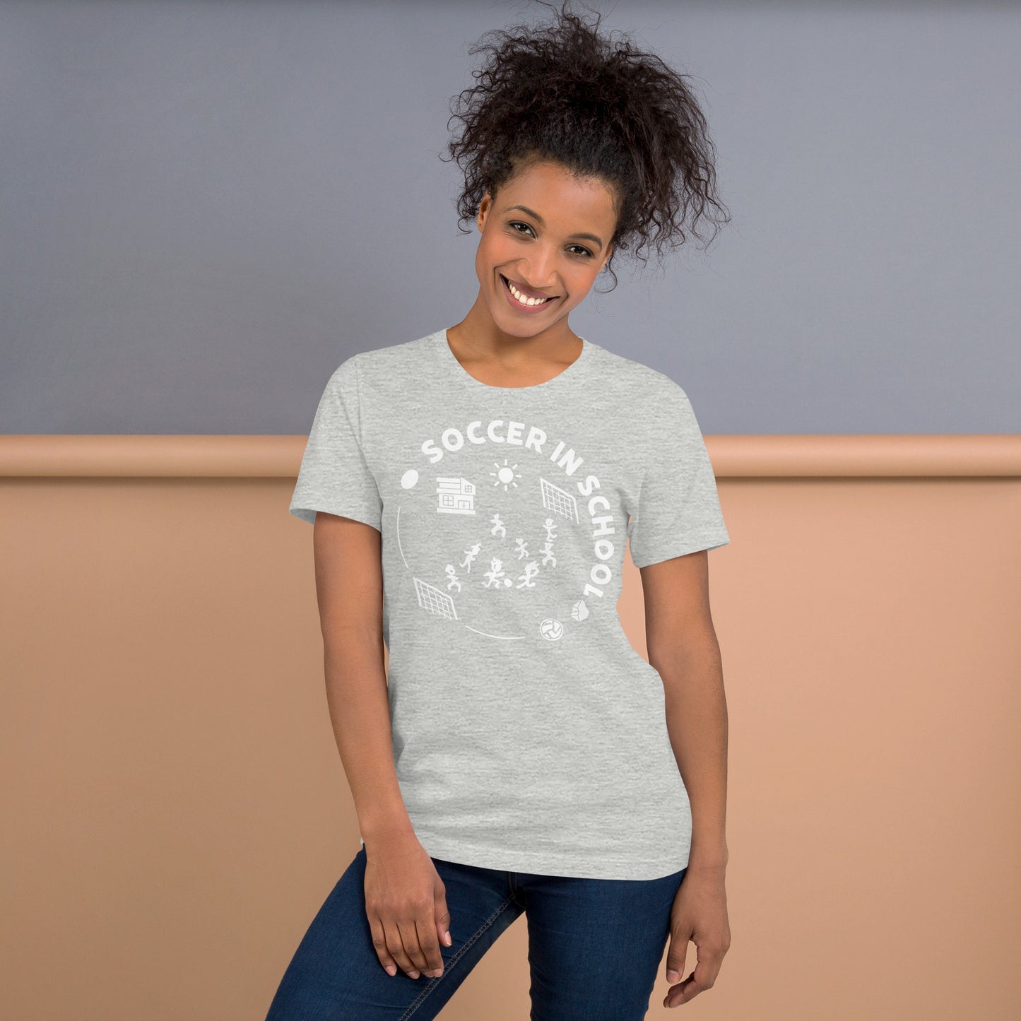 Soccer in School Tribal Soccer Tee