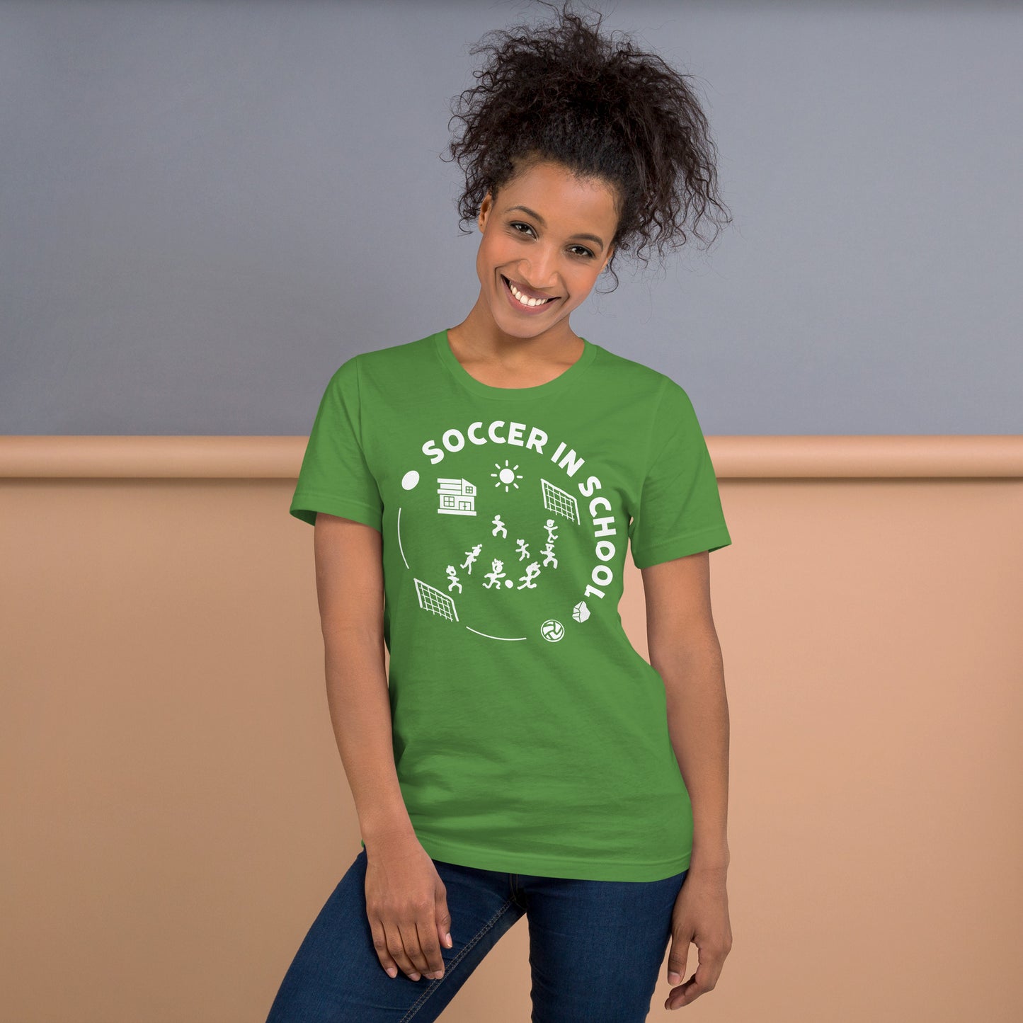 Soccer in School Tribal Soccer Tee